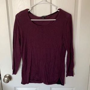 Maroon The Limited sweater